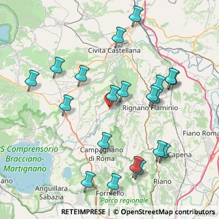 Mappa 00060 Mazzano Romano RM, Italia (9.5775)