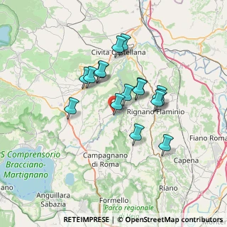 Mappa 00060 Mazzano Romano RM, Italia (5.93688)