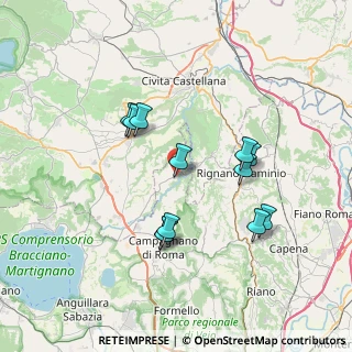Mappa 00060 Mazzano Romano RM, Italia (6.945)