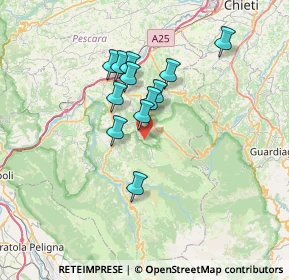 Mappa 65020 Roccamorice PE, Italia (5.7425)