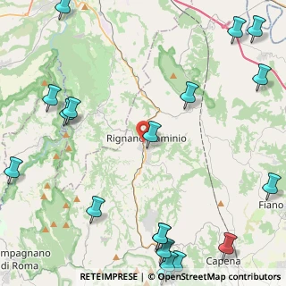 Mappa Via Alessandro Manzoni, 00068 Rignano Flaminio RM, Italia (7.3025)