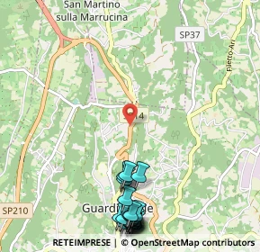 Mappa Strada dell'Anello, 66016 Guardiagrele CH, Italia (1.543)