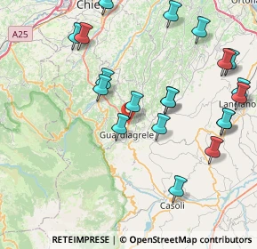 Mappa Strada dell'Anello, 66016 Guardiagrele CH, Italia (9.597)