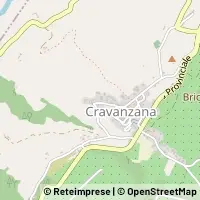 Mapa Cravanzana