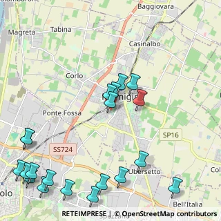 Mappa Via Achille Grandi, 41043 Formigine MO, Italia (2.936)