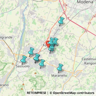 Mappa Via Achille Grandi, 41043 Formigine MO, Italia (3.03273)