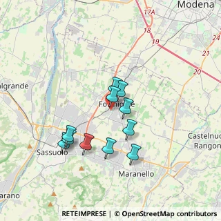 Mappa Via Achille Grandi, 41043 Formigine MO, Italia (3.01091)