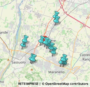 Mappa Via Achille Grandi, 41043 Formigine MO, Italia (3.3)