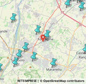 Mappa Via Achille Grandi, 41043 Formigine MO, Italia (7.175)