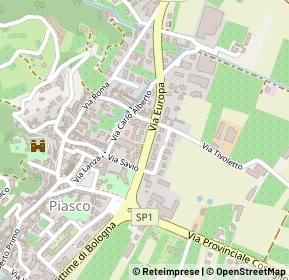 Mappa Via Europa, 12026 Piasco CN, Italia (0.23462)