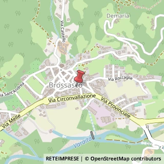 Mappa Via Roma, 4, 12020 Brossasco, Cuneo (Piemonte)