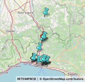 Mappa Piazza Cristoforo Colombo, 16012 Busalla GE, Italia (14.975)