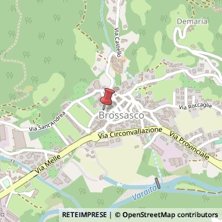 Mappa Piazza costanzo chiari 6, 12020 Brossasco, Cuneo (Piemonte)