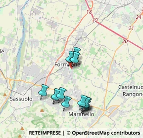 Mappa Via Giovanni Amendola, 41043 Formigine MO, Italia (3.58)