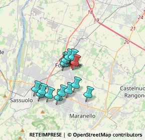 Mappa Via Giovanni Amendola, 41043 Formigine MO, Italia (2.76867)