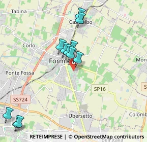 Mappa Via Giovanni Amendola, 41043 Formigine MO, Italia (2.06545)