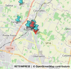 Mappa Via Giovanni Amendola, 41043 Formigine MO, Italia (1.18)