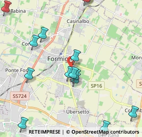 Mappa Via Giovanni Amendola, 41043 Formigine MO, Italia (2.56)