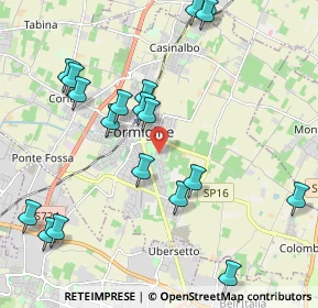 Mappa Via Giovanni Amendola, 41043 Formigine MO, Italia (2.4825)