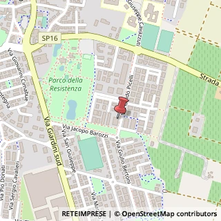 Mappa Via G. Picelli, 58, 41043 Formigine, Modena (Emilia Romagna)