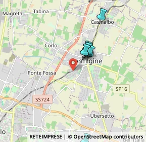 Mappa Via Rieti, 41043 Formigine MO, Italia (2.33308)