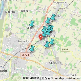 Mappa Via Rieti, 41043 Formigine MO, Italia (1.21071)
