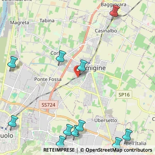 Mappa Via Rieti, 41043 Formigine MO, Italia (3.5475)