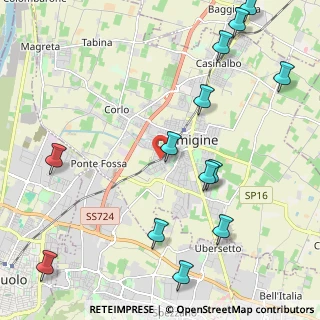 Mappa Via Rieti, 41043 Formigine MO, Italia (2.78923)