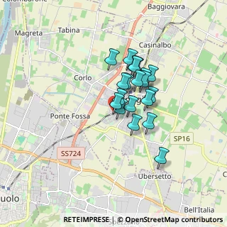 Mappa Via Rieti, 41043 Formigine MO, Italia (1.181)