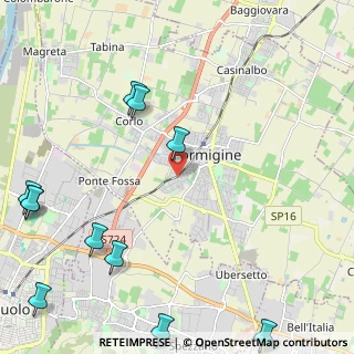 Mappa Via Rieti, 41043 Formigine MO, Italia (3.23545)