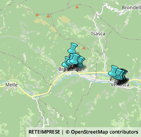 Mappa Via San Sebastiano, 12020 Brossasco CN (1.5025)