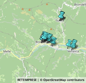 Mappa Via San Sebastiano, 12020 Brossasco CN (1.217)