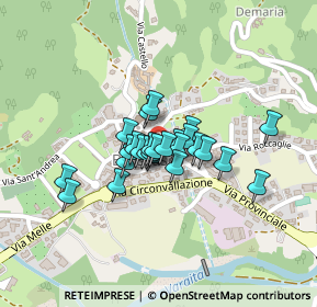 Mappa Via San Sebastiano, 12020 Brossasco CN (0.13462)