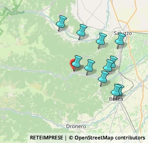 Mappa Via San Sebastiano, 12020 Brossasco CN (7.09909)