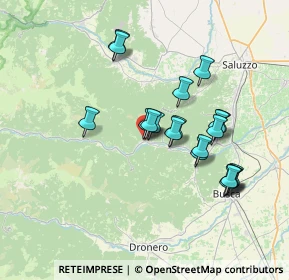 Mappa Via San Sebastiano, 12020 Brossasco CN (6.6805)