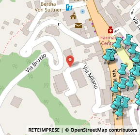 Mappa Via Milano, 16012 Busalla GE, Italia (0.1)