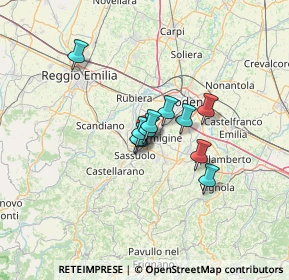 Mappa Via dei Tipografi, 41049 Sassuolo MO, Italia (8.17455)