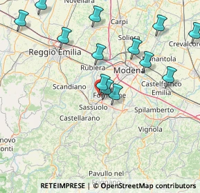 Mappa Via dei Tipografi, 41049 Sassuolo MO, Italia (17.87769)