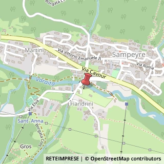 Mappa Via Sergio de Vitis, 19, 12020 Sampeyre, Cuneo (Piemonte)