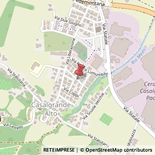 Mappa Via king martin luther 48, 42013 Casalgrande, Reggio nell'Emilia (Emilia Romagna)