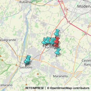Mappa Via Spontini, 41043 Formigine MO, Italia (2.48917)