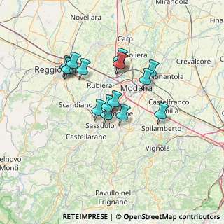 Mappa Via Spontini, 41043 Formigine MO, Italia (11.37)