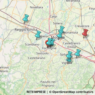 Mappa Via Spontini, 41043 Formigine MO, Italia (13.20727)
