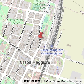 Mappa Via Gramsci, 276, 40013 Castel Maggiore, Bologna (Emilia Romagna)