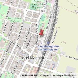 Mappa Via Gramsci, 211, 40013 Castel Maggiore, Bologna (Emilia Romagna)