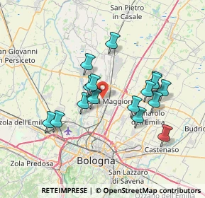 Mappa Piazza Giorgio Amendola, 40013 Castel Maggiore BO, Italia (6.48375)