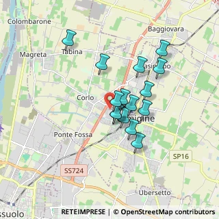 Mappa Via Gioacchino Rossini, 41043 Formigine MO, Italia (1.37133)
