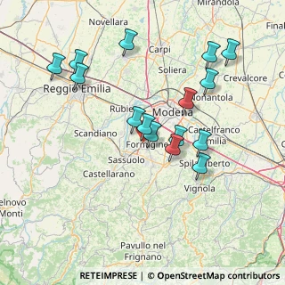 Mappa Via Gioacchino Rossini, 41043 Formigine MO, Italia (15.05067)