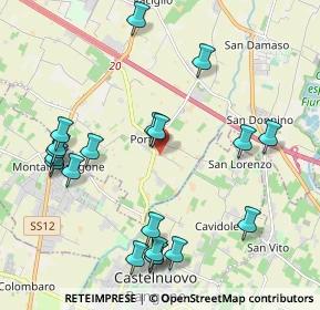 Mappa Stradello Portile, 41126 Portile MO, Italia (2.382)