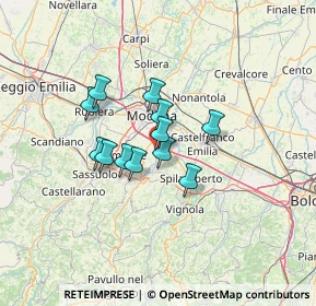 Mappa Stradello Portile, 41126 Portile MO, Italia (9.15833)